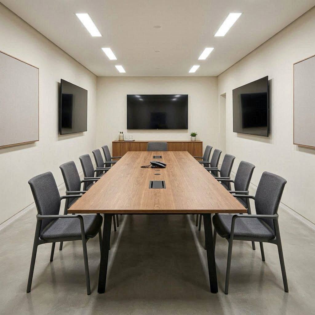 科技企业怎样为突发停电恢复制定写字楼办公视频会议隔音的协作方案